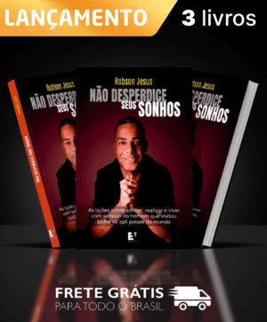 3 LIVROS – NÃO DESPERDICE SEUS SONHOS