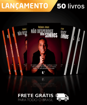 COMBO 50 LIVROS + Almoço com Robson